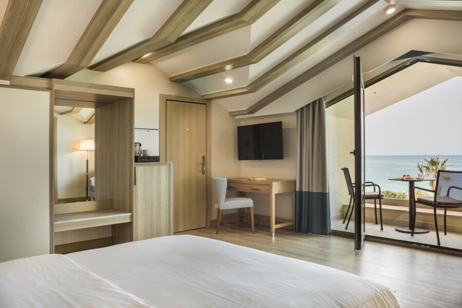 Electra_Kefalonia_Sea_View_Balcony_Room_Bedroom_Bed_Desk_Closet_Balcony_VIew (1)