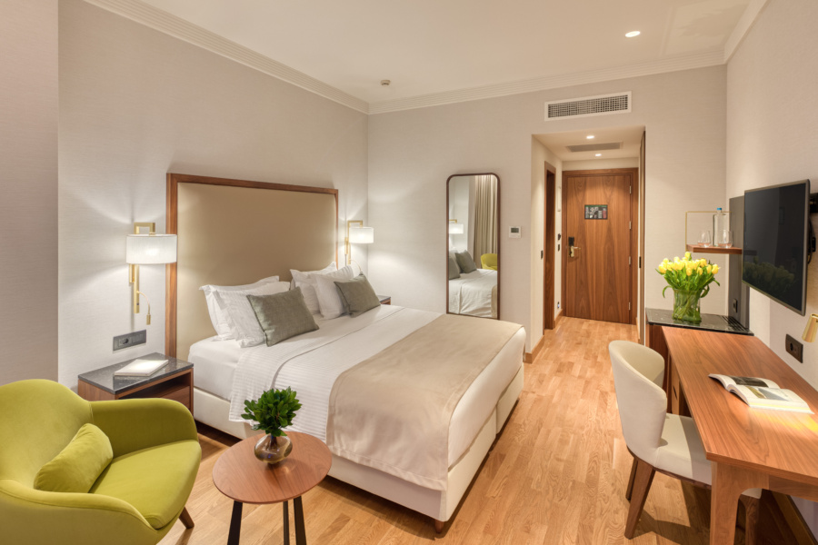 Electra_Palace_Thessaloniki_Executive_Sea_View_Double_Bedroom