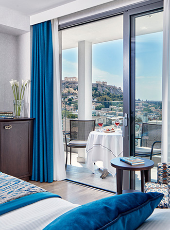 ELECTRA-METROPOLIS-ATHENS-DELUXE-ACROPOLIS-ROOM-BED