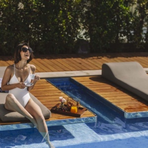 Wellness in Athens at the rooftop pool of Electra Metropolis Athens