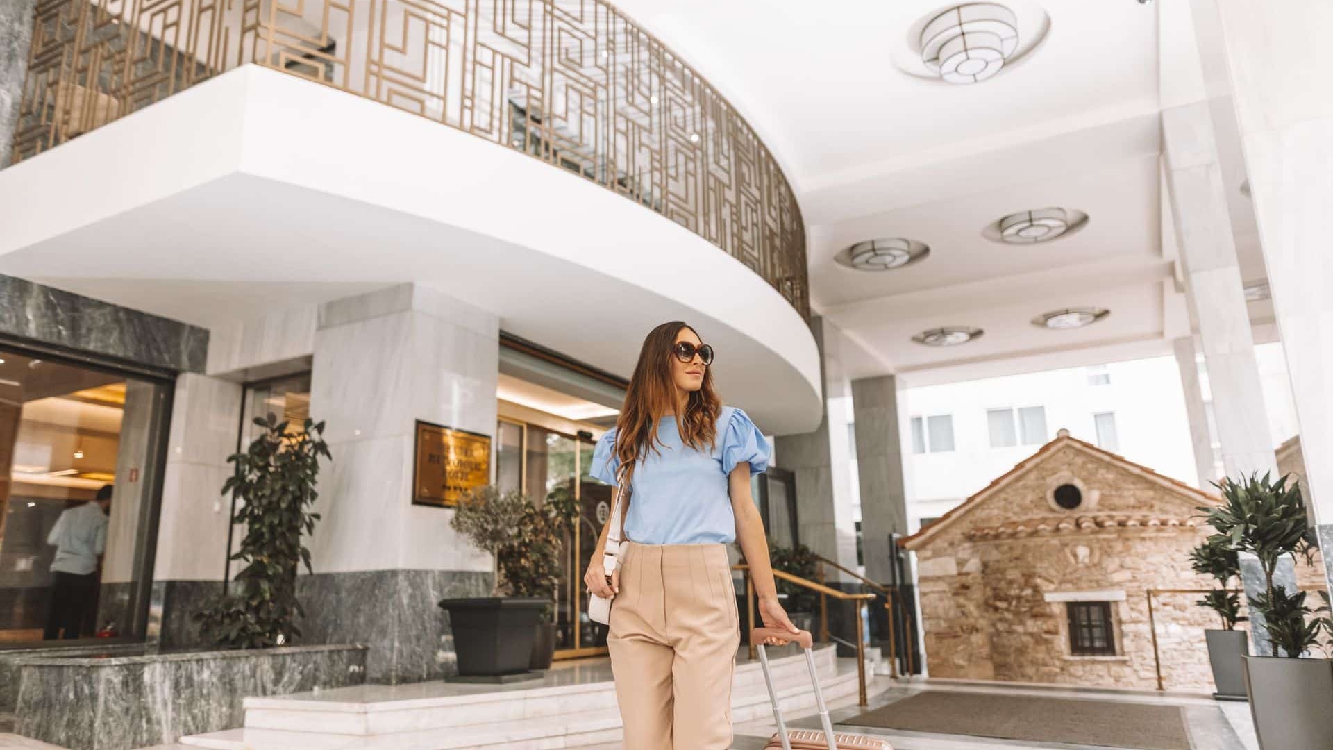 Arriving at Electra Metropolis Athens for Greek Easter holidays.