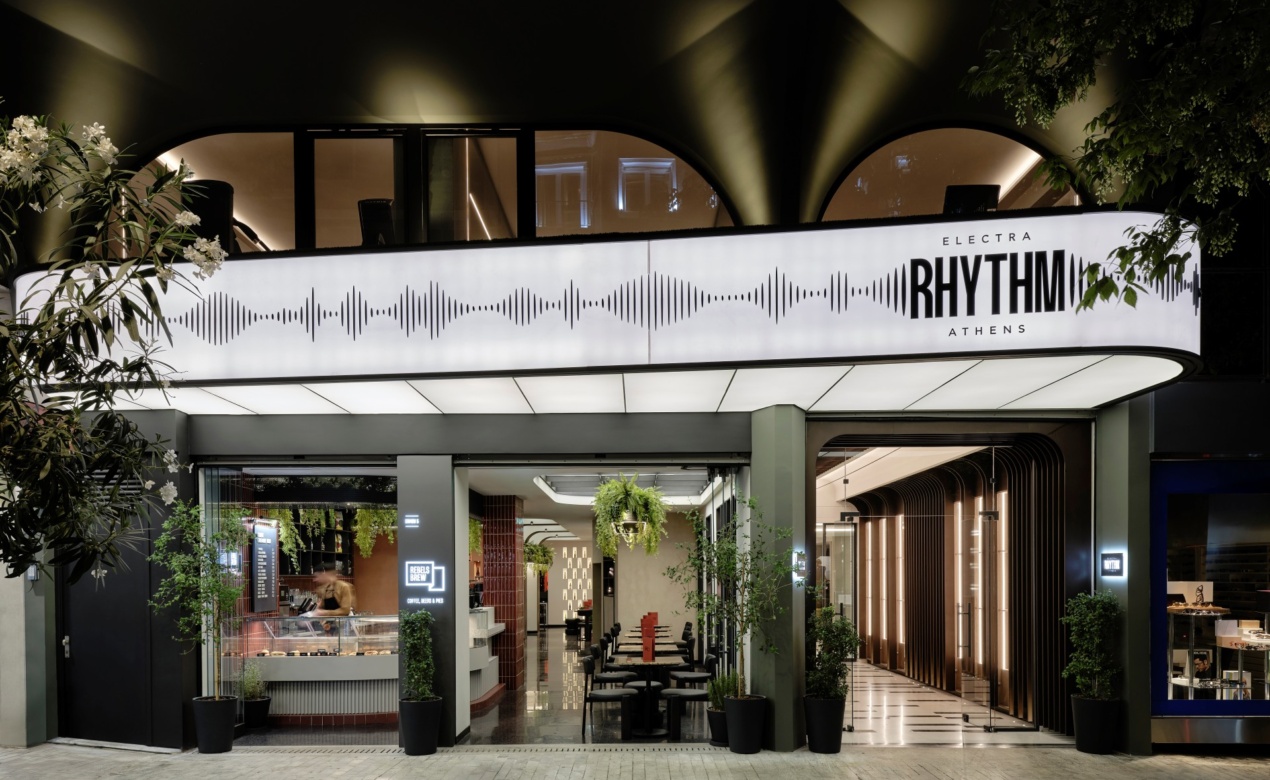 electra-rhythm-athens-hotel-exterior-night