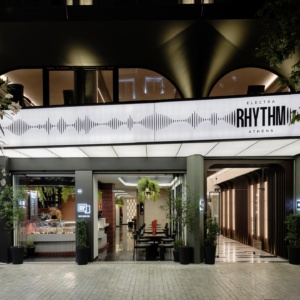 electra-rhythm-athens-hotel-exterior-night